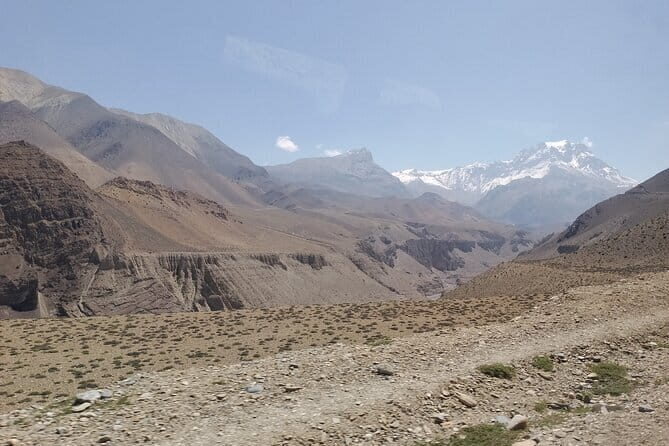 12 Days Annapurna Circuit Trek from Kathmandu - Day 3 toward Upper Pisang: suspension bridge moments and first big-range views