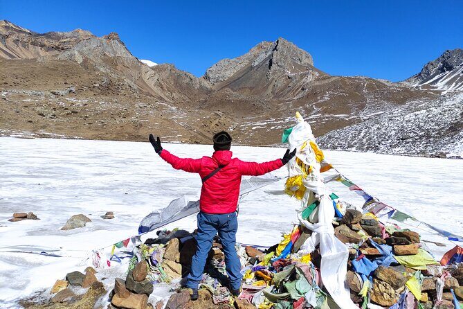 20 Days Annapurna Circuit Trek - High-country walk to Yak Kharka and the Thorong High Camp viewpoints