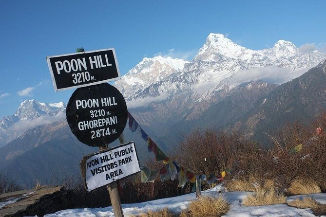 4-day Poon Hill Trek - Hiking through Annapurna conservation: villages, peaks, and steady walking