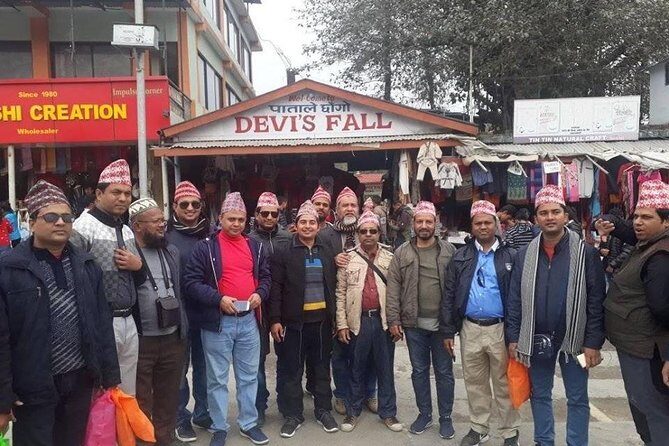 8 Days Special Nepal Tour Package - Day 6: Sarangkot Sunrise and Pokhara Highlights (Davis Falls, Cave, Pagoda)