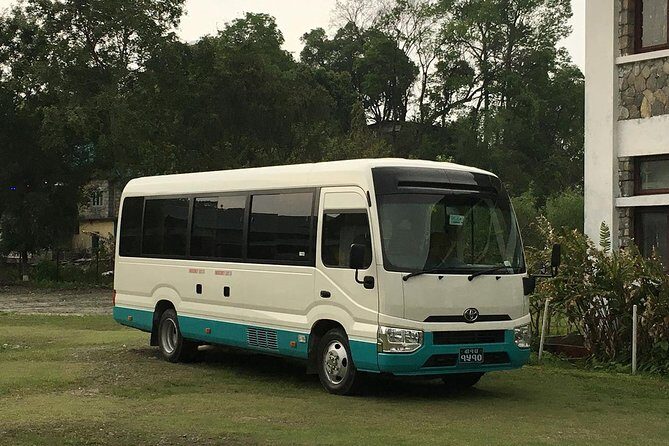 Ac Toyota Coaster Deluxe Coach Kathmandu to Pokhara - On the road: views, water, and breaks you can choose