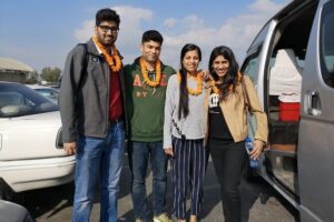 Airport Transfers in Kathmandu – Pickup OR Drop-Off Service - The traditional welcome: marigold flower and bottled water