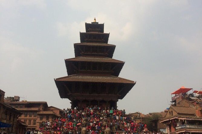 Bhaktapur - Nagarkot Day tour - Palace of 55 Windows and the Golden Gate entrance