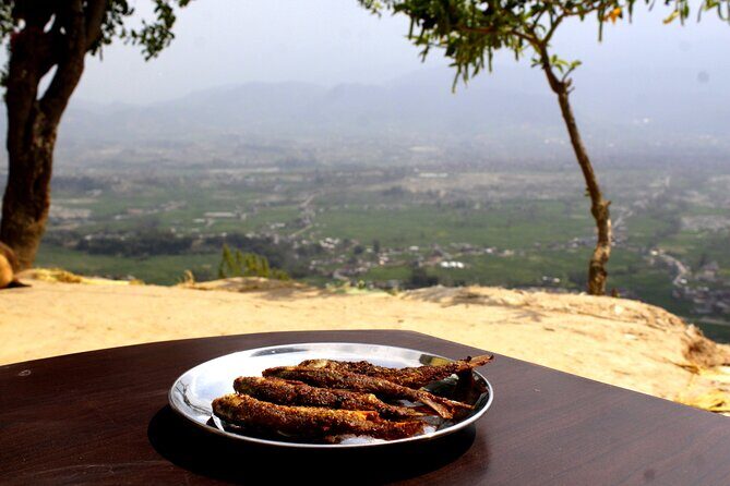 Changunarayan Hill to Telkot Hike Near Kathmandu Day Tour - The tea-stall pause and Kathmandu valley panorama