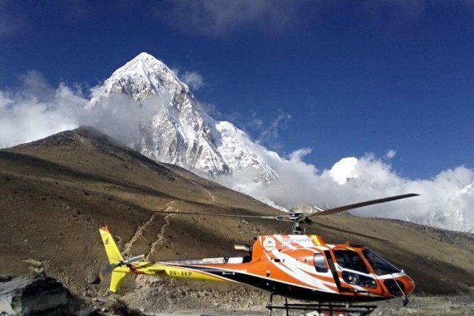 Everest Base Camp Heli Tour - Landing at Syangboche and the Everest View Hotel Area