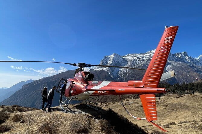 Everest Base Camp helicopter tour with landing - Kathmandu hotel pickup and the domestic airport flow