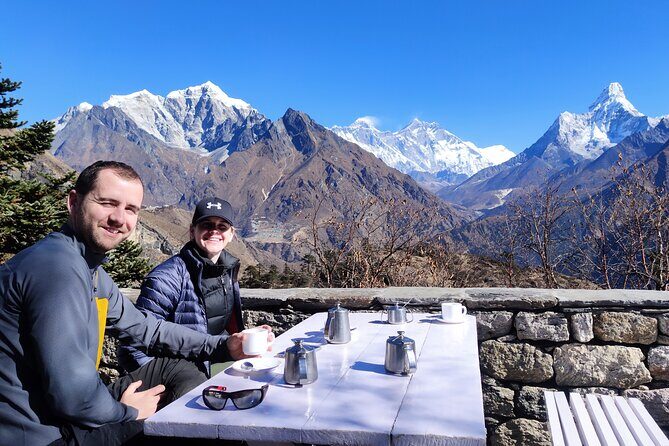 Everest Base Camp Trek with Helicopter Return from Gorakshep to Lukla - Tengboche: monasteries, glacial rivers, and a big scenic shift