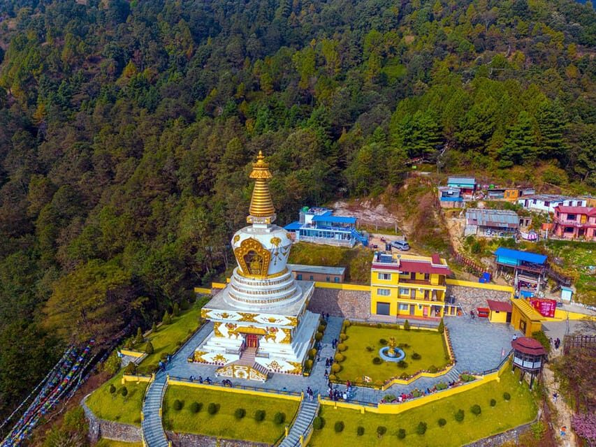 From Kathmandu: 2 Stupas and Kopan Monastery Spiritual Tour - Stop 1: Jamchen Vijaya Stupa for calm and symbolism