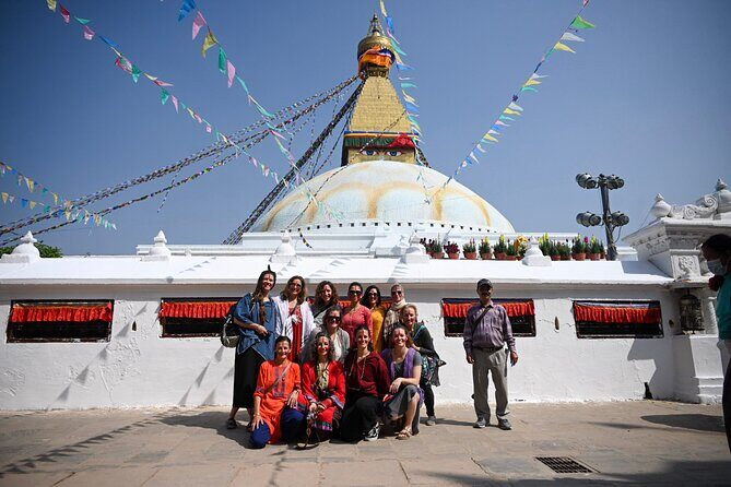 Full Day Private Kathmandu City Tour - Boudhanath Stupa: UNESCO-scale Buddhism in one huge view