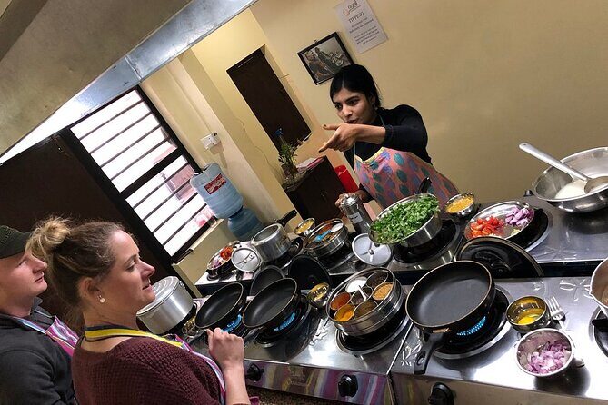 Half day cooking class in Thamel kathmandu - Market walking and spice shopping: fun learning, sometimes more time