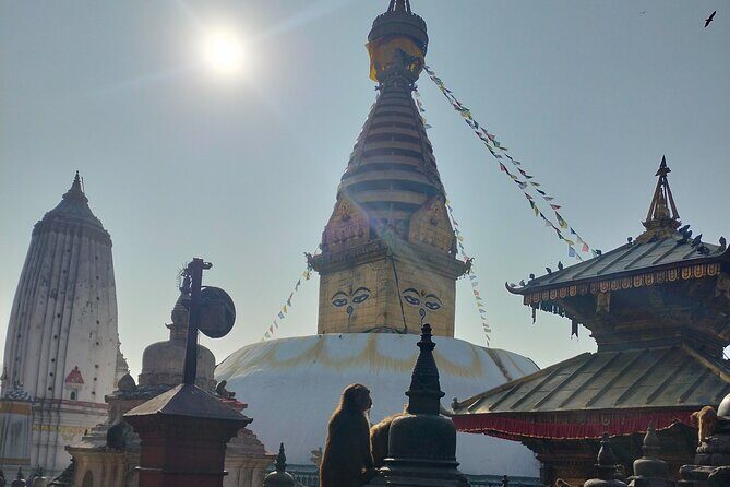 Kathmandu City Tour - Private UNESCO World Heritage Sites Tour - Boudhanath Stupa: the big Buddhist icon of the valley