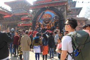 Kathmandu Day Tour - Kathmandu Durbar Square: royal palace courtyards and carved details