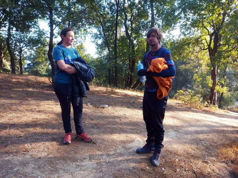 Kathmandu: Dhulikhel to NamoBuddha Day Hike with Lunch - Lunch on the route: simple, included fuel for a steady climb