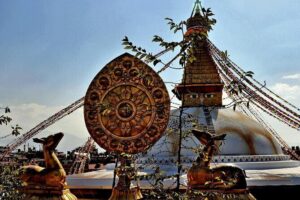 Kathmandu Full-Day Private Tour with Pick Up - Stop 1: Swayambhunath (Monkey Temple) and Living Buddhist Activity