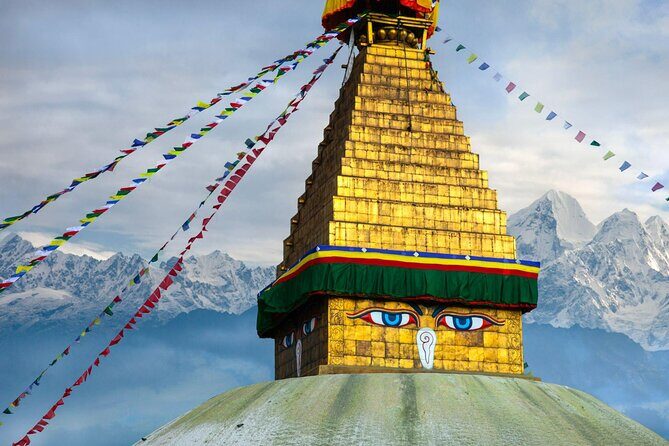 KATHMANDU FULL DAY SIGHTSEEING TOUR (6-hrs) - Boudhanath Stupa: Mandala-Shape Symbolism and a Slower Finish