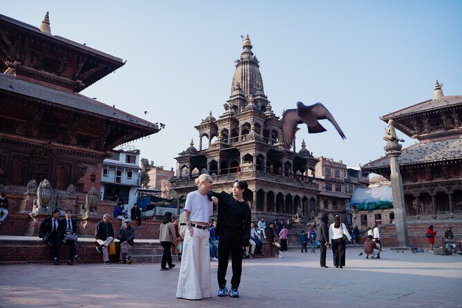 Kathmandu Guided Day Tour: Explore Top 4 UNESCO Heritage Sites - Patan Durbar Square: Krishna Temple, metalwork, and the city-palace feel