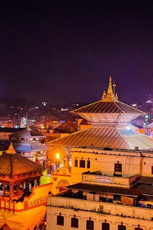 Kathmandu: Pashupatinath Temple Evening Aarati Tour - Kathmandu at Dusk: Pashupatinath Temple’s Night Aarti on the Bagmati