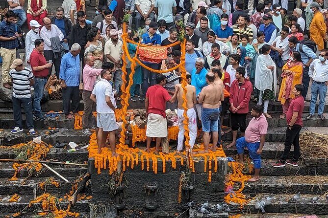 Kathmandu Private Tour of UNESCO World Heritage Sites - Pashupatinath Temple: Hindu rituals by the Bagmati River