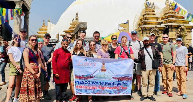 Kathmandu: Top 4 UNESCO Tour with Lunch - Private/Group - Swayambhunath Stupa and the Monkey Temple views you’ll remember