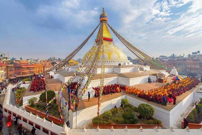 Kathmandu Valley Full Day Sightseeing Tour - Swayambhunath Monkey Temple: Hilltop Views and Sacred Crossroads