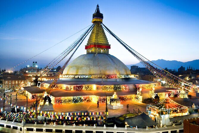 Kathmandu World Heritage Tour - Pashupatinath Temple on the Bagmati River: a major Hindu landmark, tightly focused