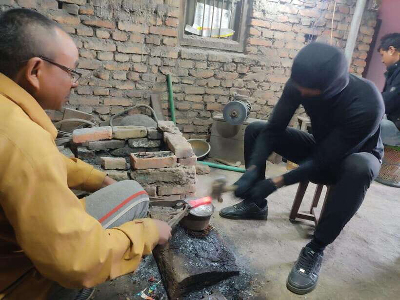 Knife Khukuri Making Workshop - A khukuri is more than a knife shape