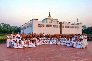 Lumbini Tour Package From Kathmandu or Pokhara: 2 Night 3 Days - Day 1: pickup, flight to Bhairawa, and an easy first evening in Lumbini