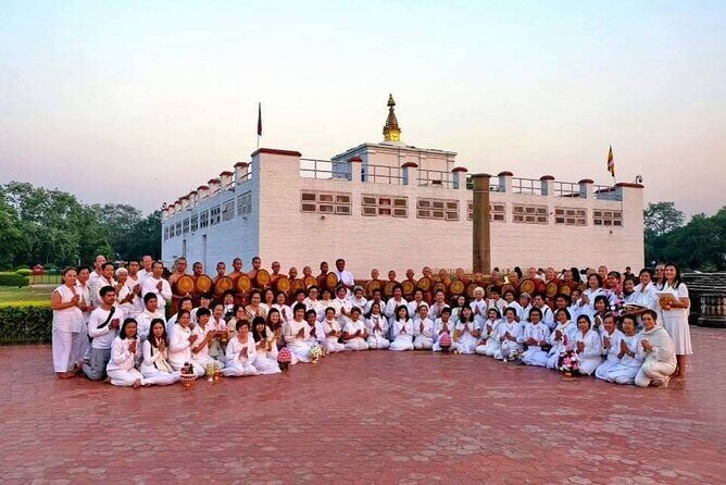 Lumbini Tour Package From Kathmandu or Pokhara: 2 Night 3 Days - Day 1: pickup, flight to Bhairawa, and an easy first evening in Lumbini