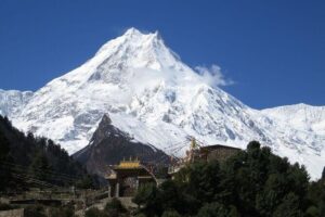 Manaslu Circuit Trek 13 Days - Budhi Gandaki river days: chortens, monasteries, and suspension bridges