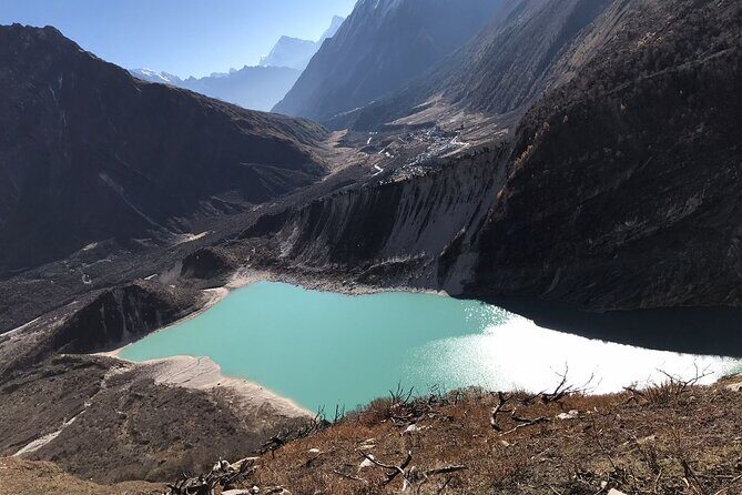 Manaslu Circuit Trek 13 Days - Birendra Taal, Manaslu Base Camp views, and Samdo calm