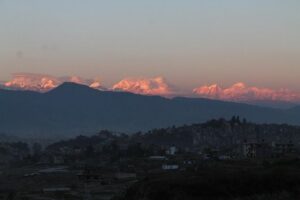 Mt Everest view from Nagarkot -hiking to Changu UNESCO site - What You Really See at Nagarkot (Everest Views Depend on Weather)