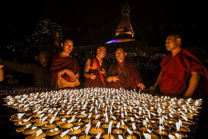 PashupatiNath and BoudhaNath - Private/Small Group - Guru Lhakhang Monastery: how a typical monastery feels