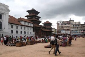 Private Half-Day Tour of Kathmandu Durbar Square and Swayambhunath Temple - Stop 1: Kathmandu Durbar Square (Hanuman Dhoka) and the royal-courtyard maze