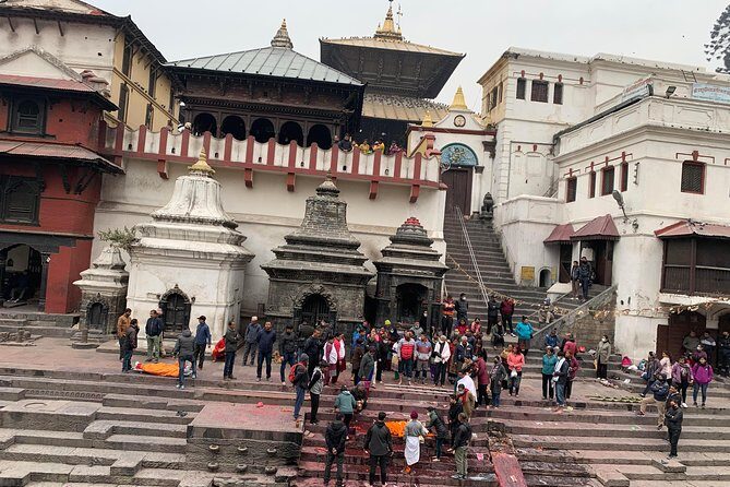 Private tour of Major highlights of Kathmandu top rated places - Stop 2: Swayambhunath, the Monkey Temple on the Highest Hill