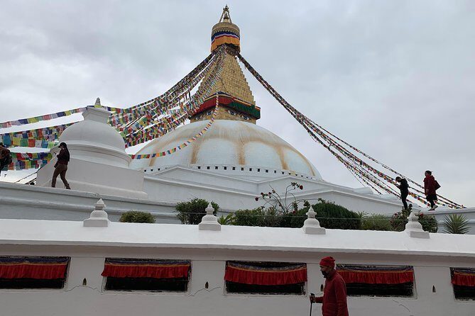 Private tour of Major highlights of Kathmandu top rated places - Stop 3: Boudhanath Stupa and the Tibetan Buddhist Atmosphere