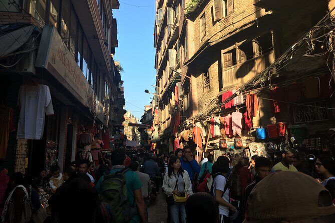 Walking Street Food Tour in Kathmandu - Kathmandu Durbar Square: snacks next to prayers and incense